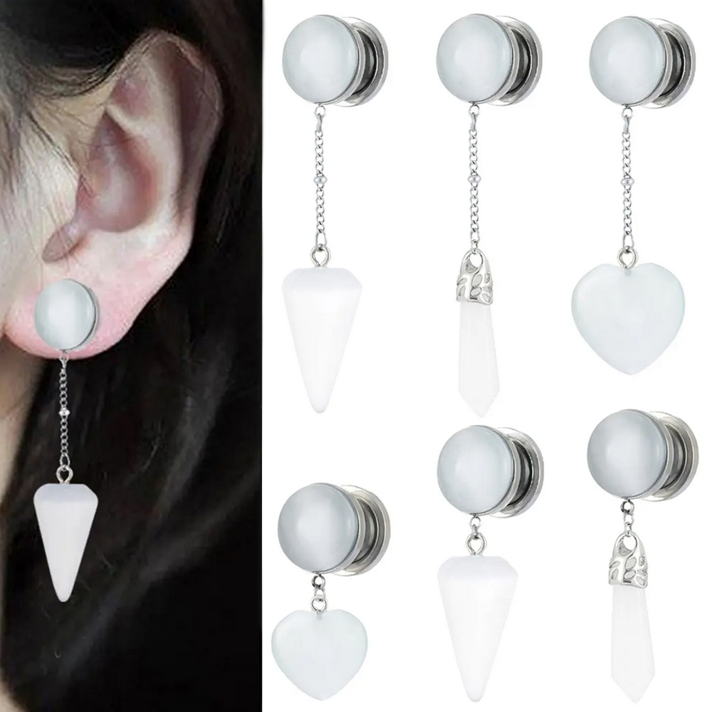 Body Jewelry Types - 2pc Multi Type Drop Dangle Tassel
