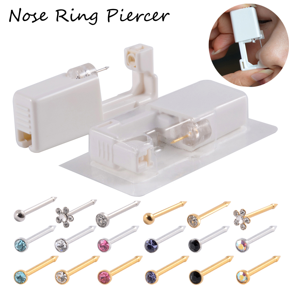 Body Jewelry Factory - 1 Unit Gem Nose Studs Piercing
