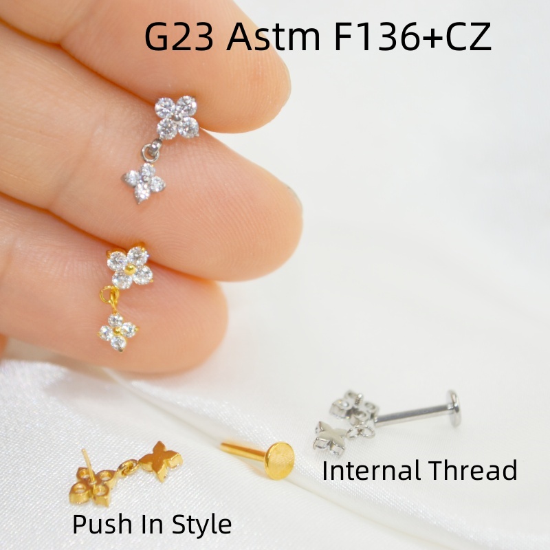 Rook Curved Barbell - 10pcs Body Jewelry G23 Titanium 16G