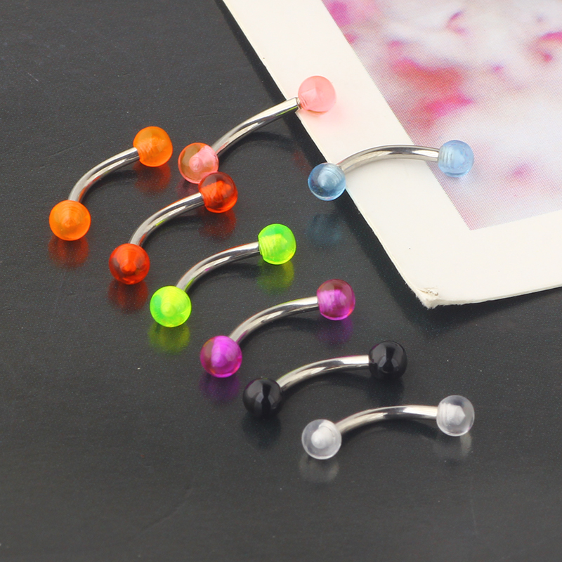 Eyebrow Rings 16g Curved Barbe - огляд і ціна Rook Curved Barbell