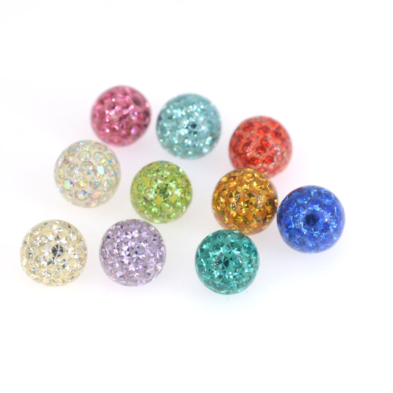 10Pcs 16g&14g 3-5mm Tongue Bar - огляд і ціна Body Jewelry Replacement Ball