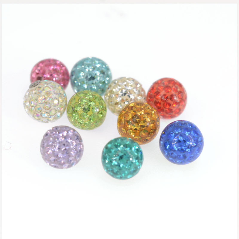 10Pcs 16g&14g 3-5mm Tongue Bar - огляд і ціна Body Jewelry Replacement Ball