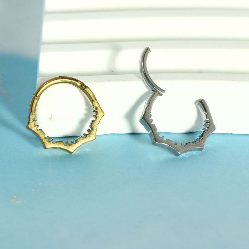 Nose Hoop Earrings Metal Nose  - огляд і ціна Body Jewelry Cartilage Earrings