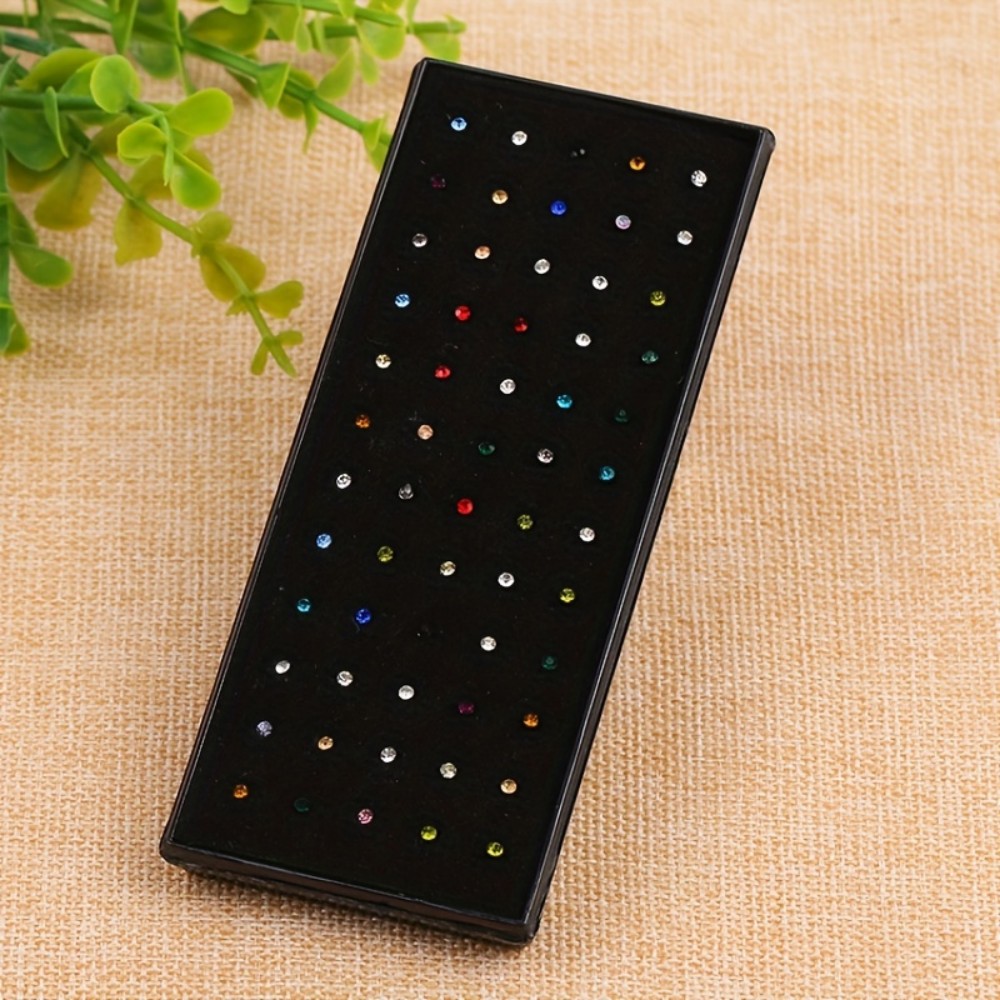60pcs Nose Ring Set Stud Earri - огляд і ціна Body Jewelry Stores
