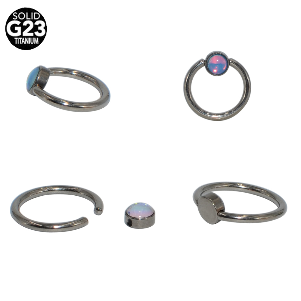 1PC G23 Titanium Bling Bling F - огляд і ціна Rook Curved Barbell