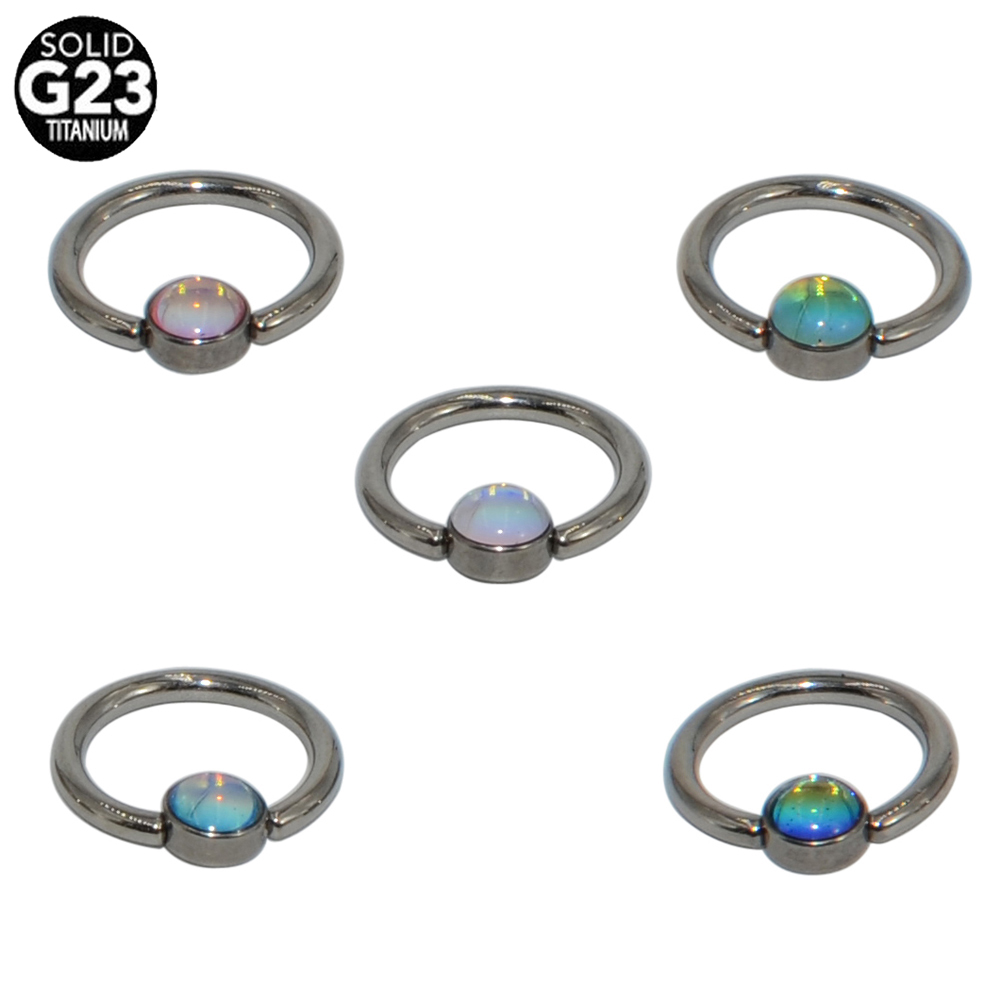1PC G23 Titanium Bling Bling F - огляд і ціна Rook Curved Barbell