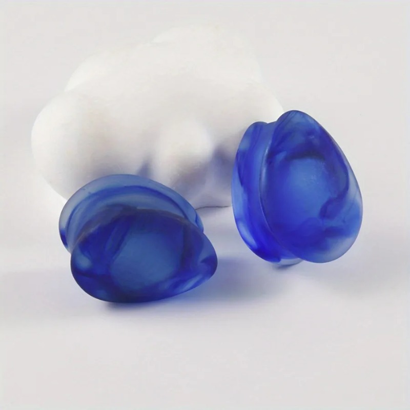 1 Pair Frosted Glass Auricle B - огляд і ціна Body Jewelry Types