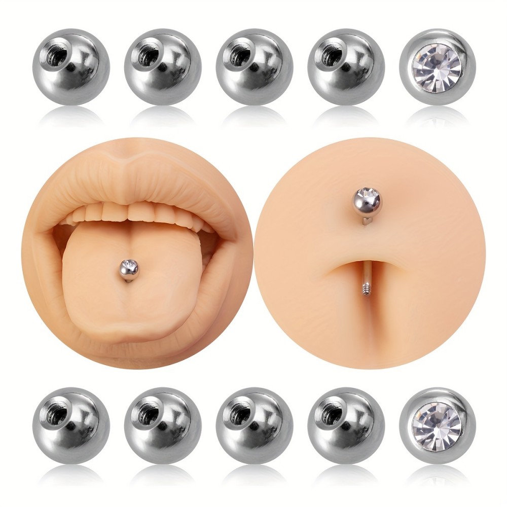 10pcs Piercing Balls 3mm 5mm S - огляд і ціна Body Jewelry Stores