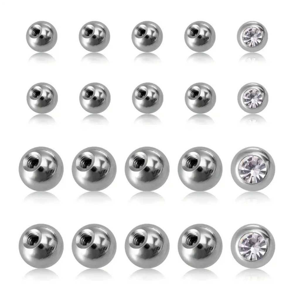 10pcs Piercing Balls 3mm 5mm S - огляд і ціна Body Jewelry Stores