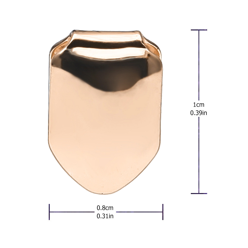 2Pcs Gold Electroplate Teeth B - огляд і ціна Body Jewelry Videos