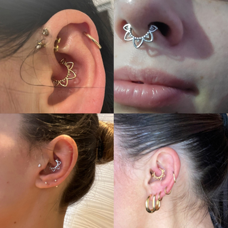 Stainless Steel Nose Ring Flow - огляд і ціна Clicker Ring Seamless