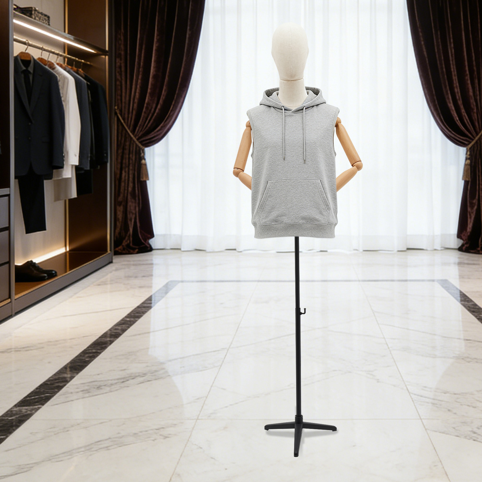 Male Mannequin Display Stand,  - огляд і ціна Body Jewelry Stores