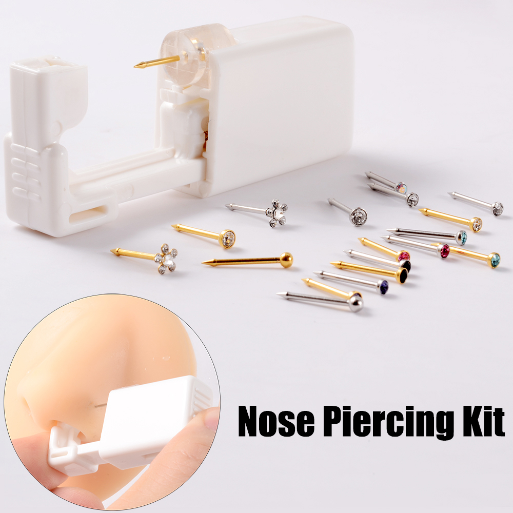 1 Unit Gem Nose Studs Piercing - огляд і ціна Body Jewelry Factory