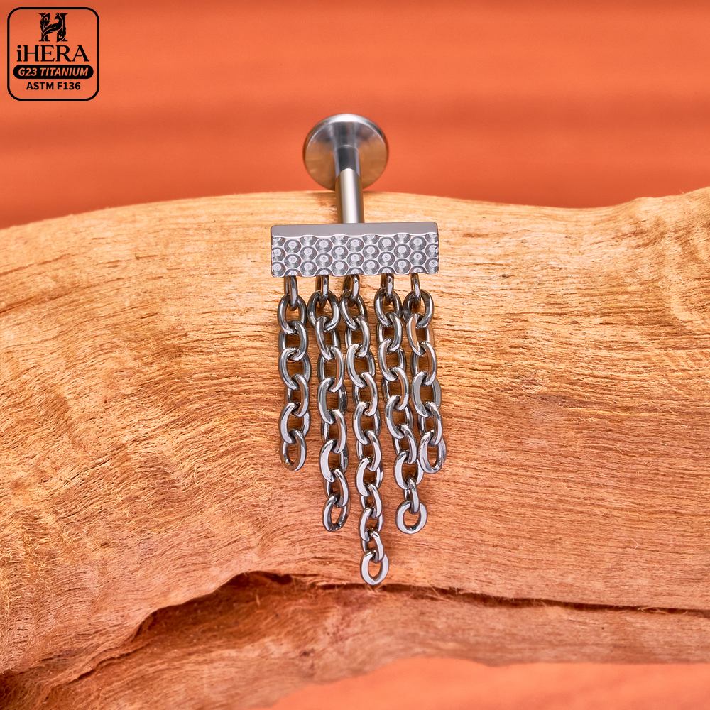 ASTM F136 Titanium Curved Clus - огляд і ціна Cluster Stud Ear