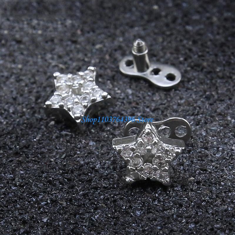 G7NC Stainless Steel Dermal An - огляд і ціна Body Jewelry For Sensitive Skin