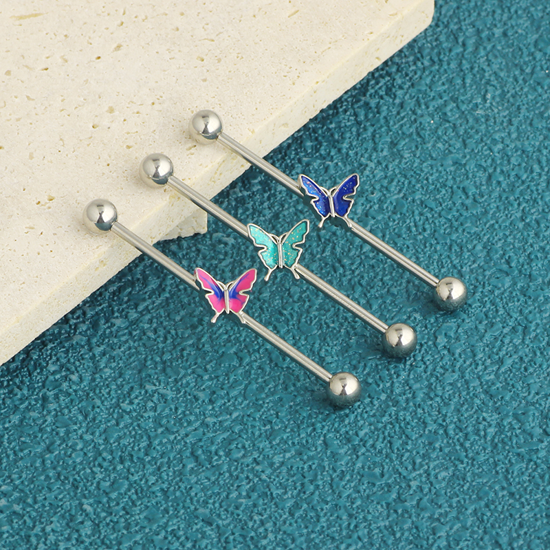 wholesales 3 colors butterfly  - огляд і ціна Body Jewelry Factory