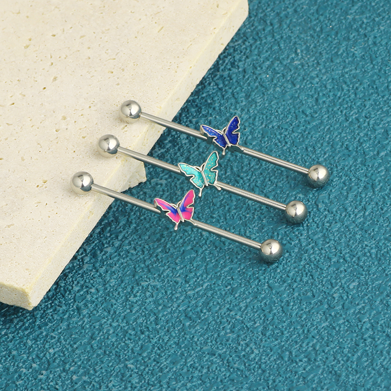 wholesales 3 colors butterfly  - огляд і ціна Body Jewelry Factory