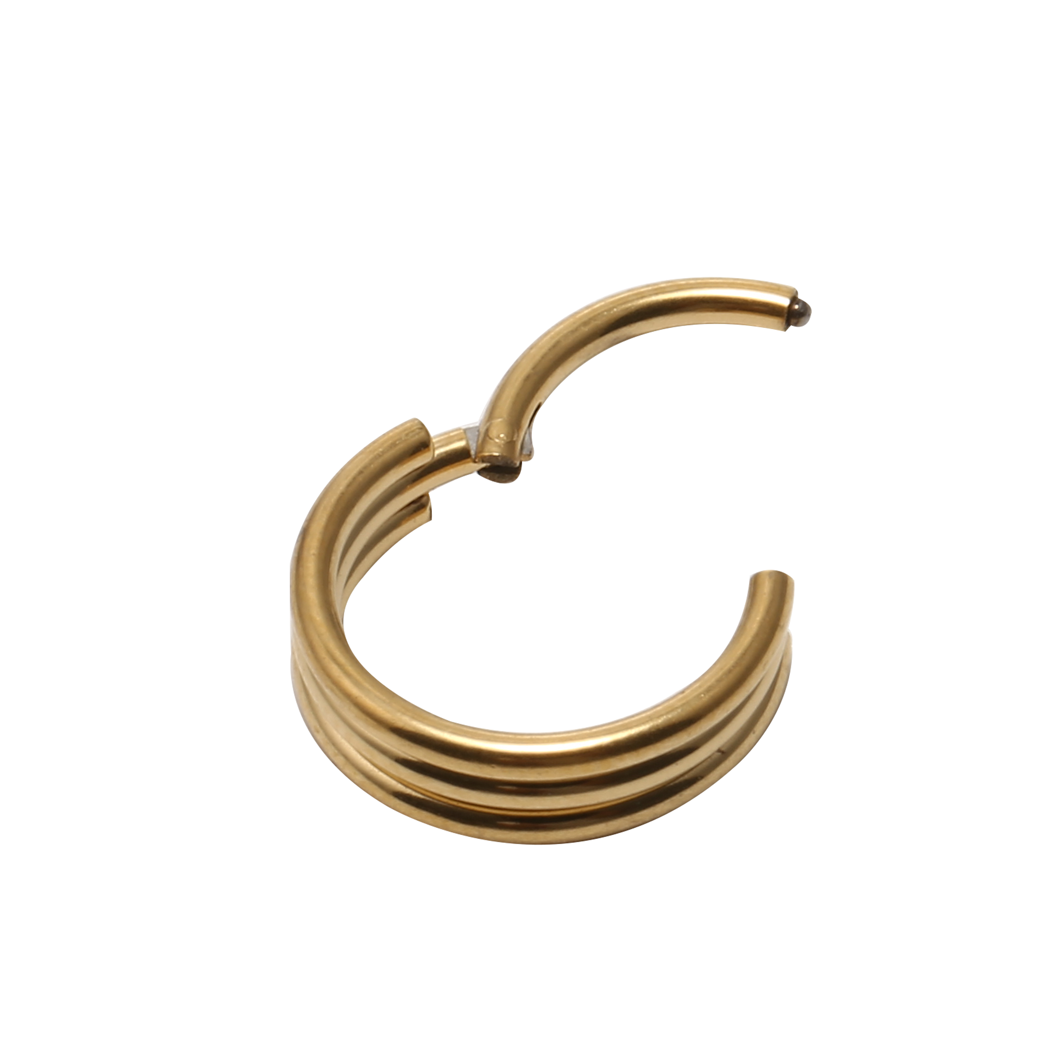 50pcs/lot Twist Seamless Hinge - огляд і ціна Clicker Ring Seamless