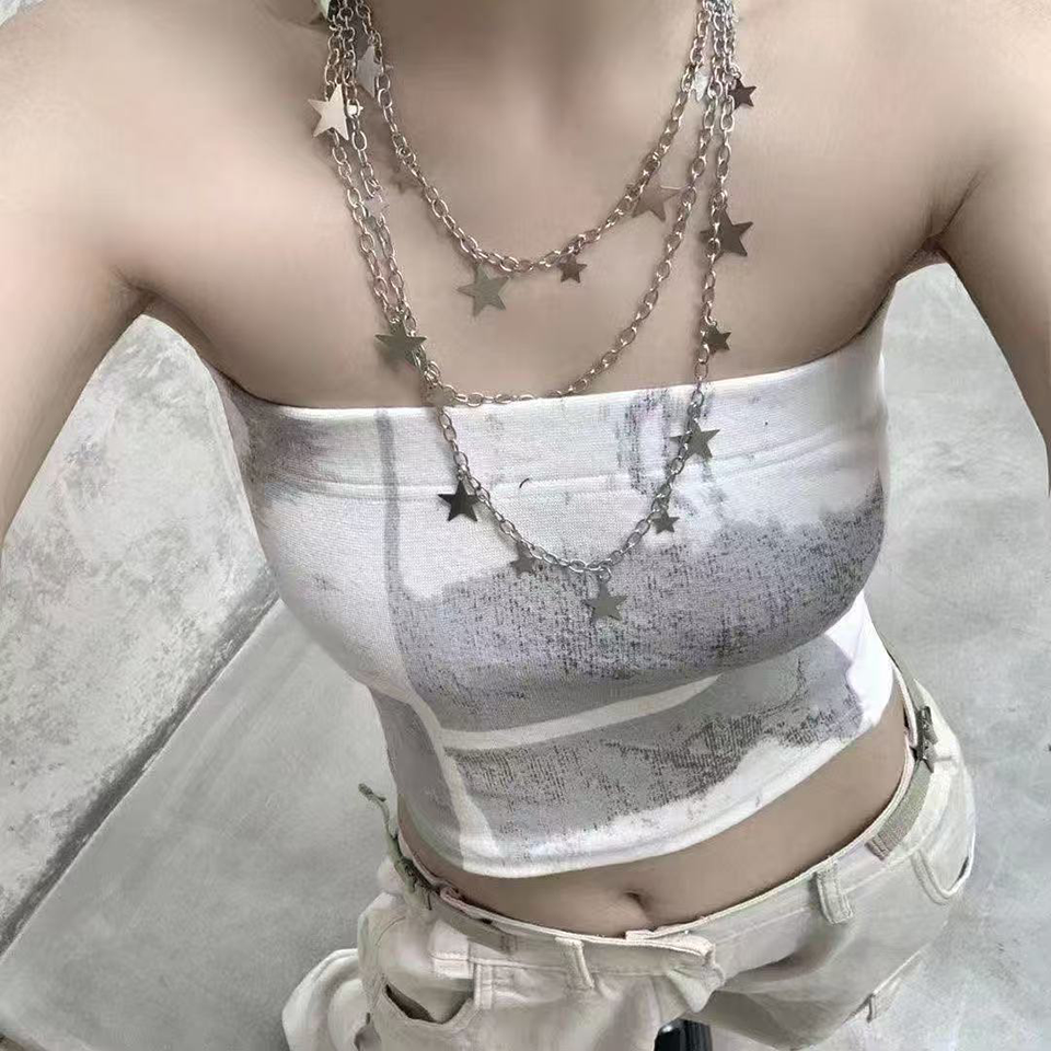 Sexy Y2K Layered Star Dangle P - огляд і ціна Body Jewelry Outfit