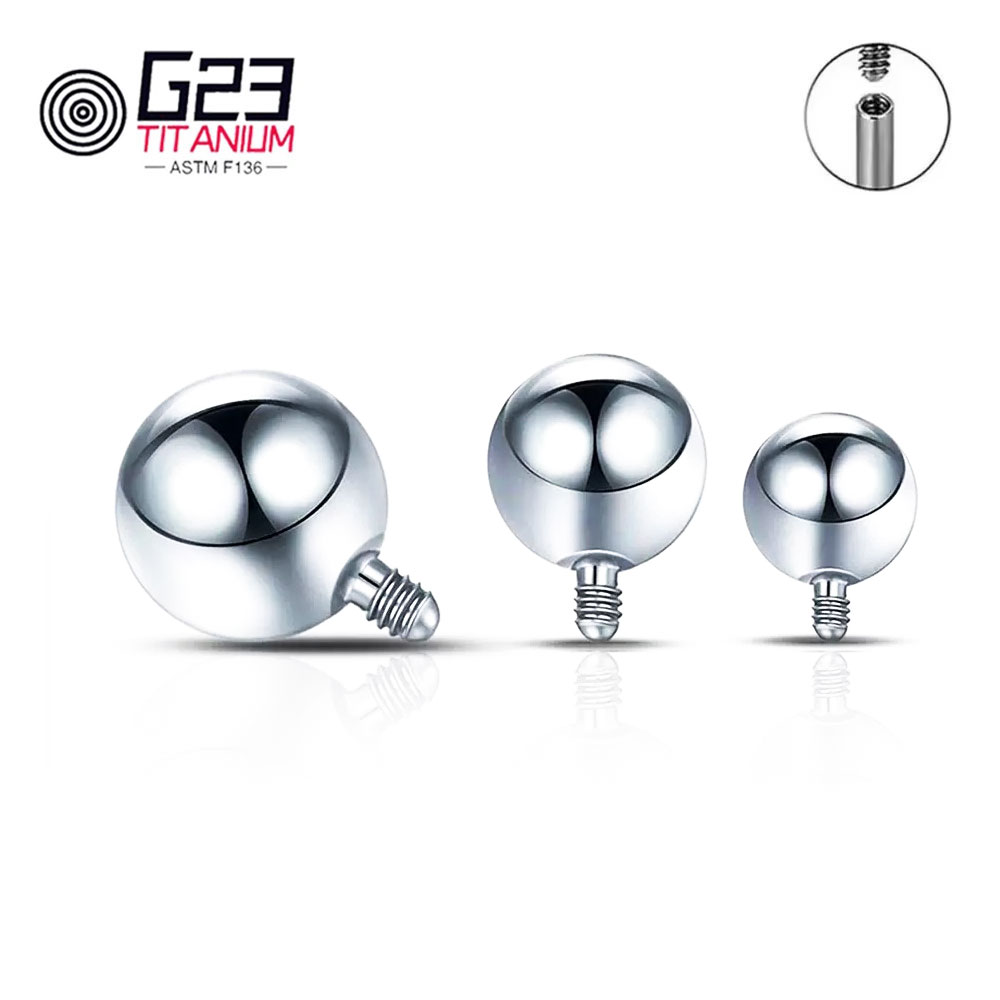 Wholesale 10/50pcs Titanium 14 - огляд і ціна Body Jewelry Replacement Ball
