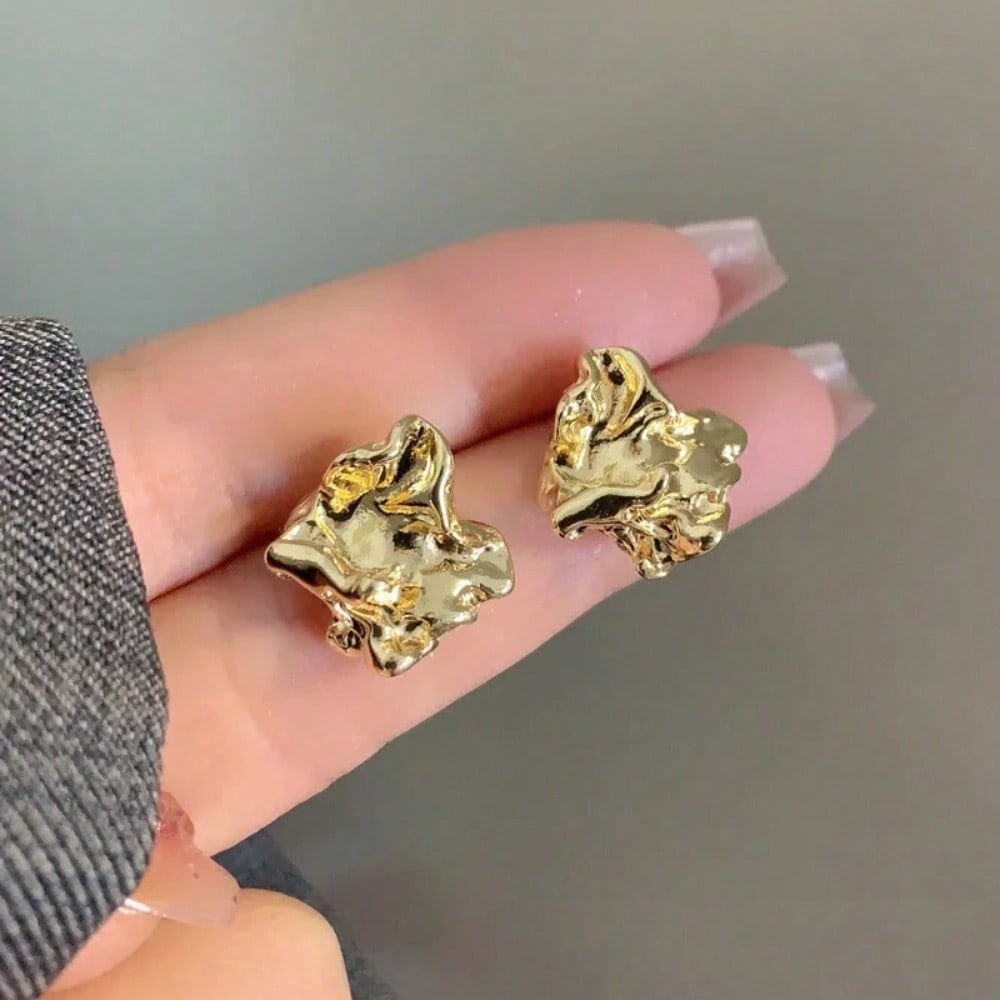 Textured Irregular Cluster Stu - огляд і ціна Cluster Stud Ear
