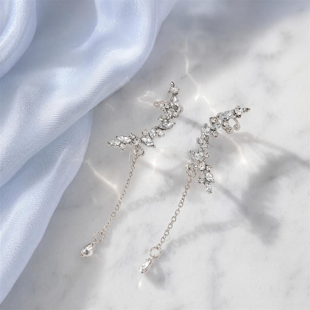 Long Tassel Earrings Diamond F - огляд і ціна Cluster Stud Ear