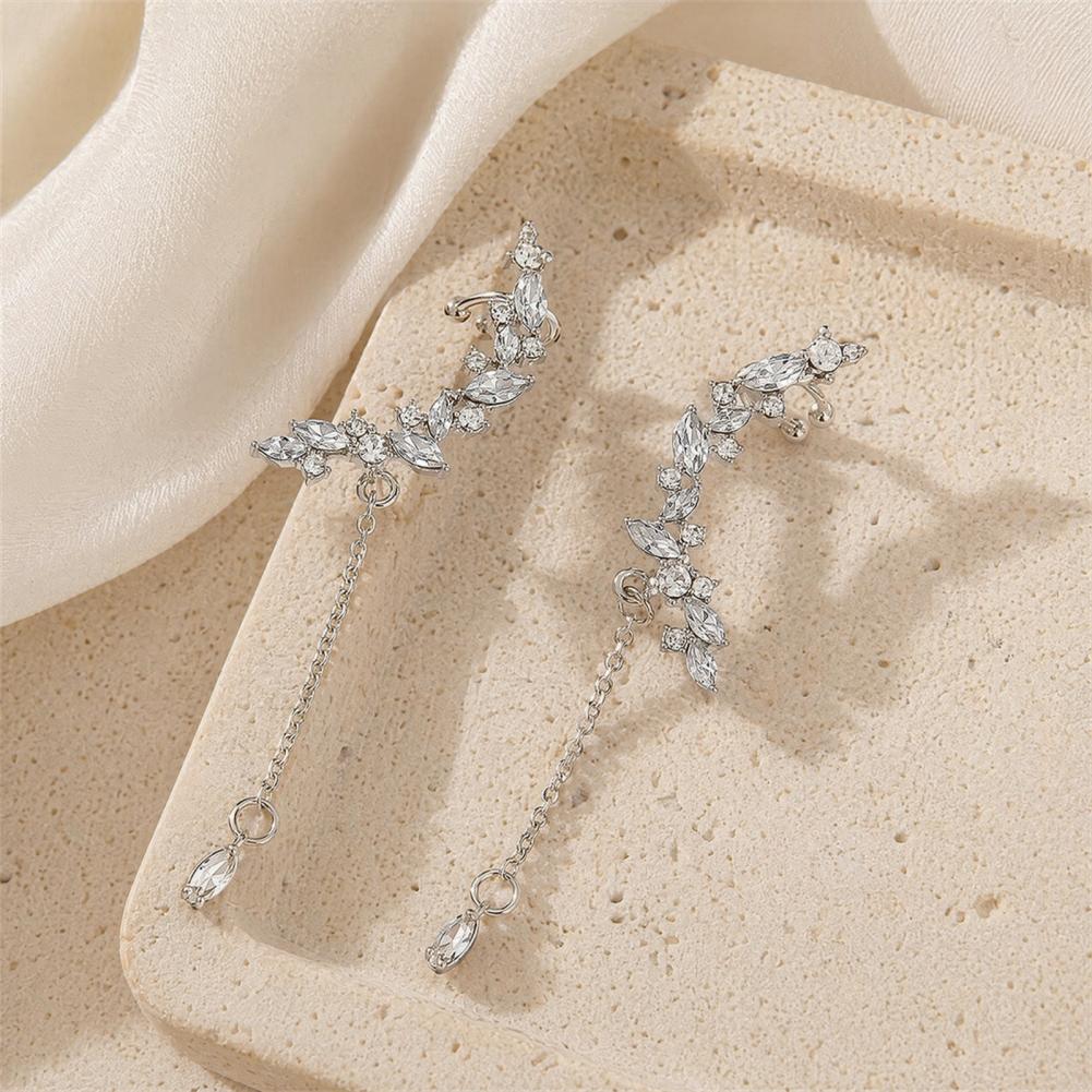 Long Tassel Earrings Diamond F - огляд і ціна Cluster Stud Ear