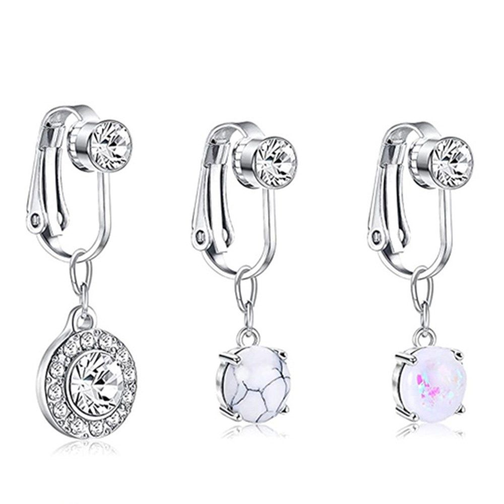 Accessories Clip On Earrings C - огляд і ціна Body Jewelry Cartilage Earrings