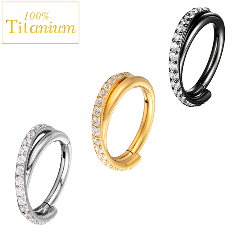 Implant Grade G23 Titanium Ear - огляд і ціна Clicker Ring Seamless