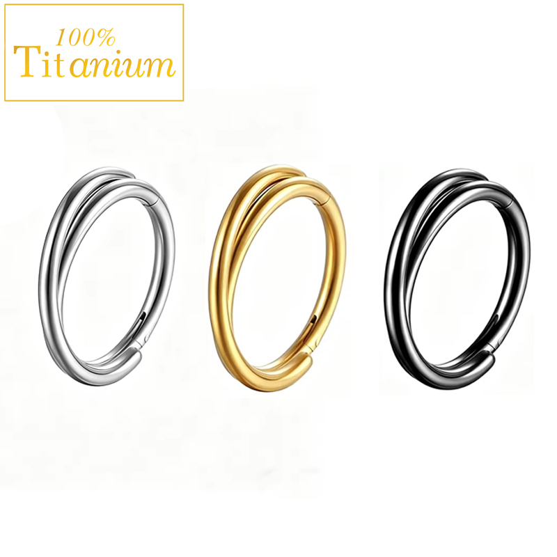 Implant Grade G23 Titanium Ear - огляд і ціна Clicker Ring Seamless