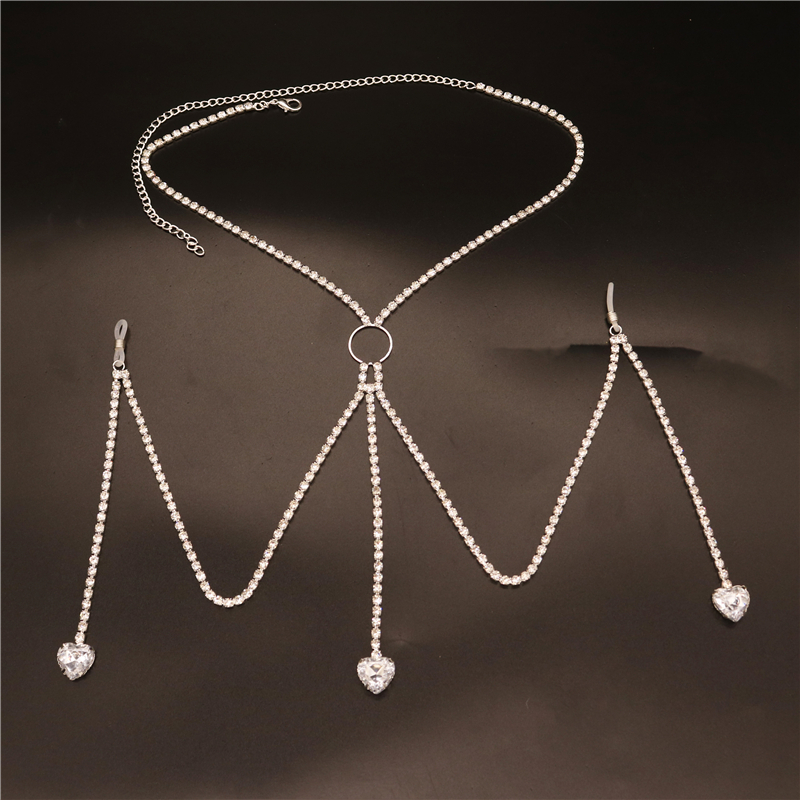 2023 New Fashion White Heart N - огляд і ціна Body Jewelry Outfit