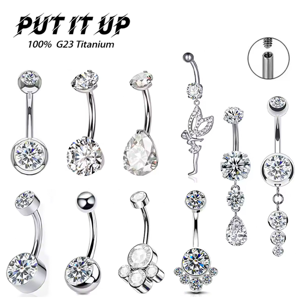 ASTM F136 Titanium 14G Hinged  - огляд і ціна Body Jewelry For Sensitive Skin
