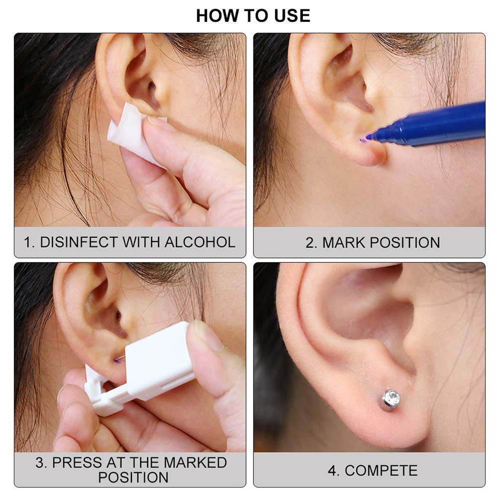 1 Unit Disposable Sterile Ear  - огляд і ціна Body Jewelry Factory