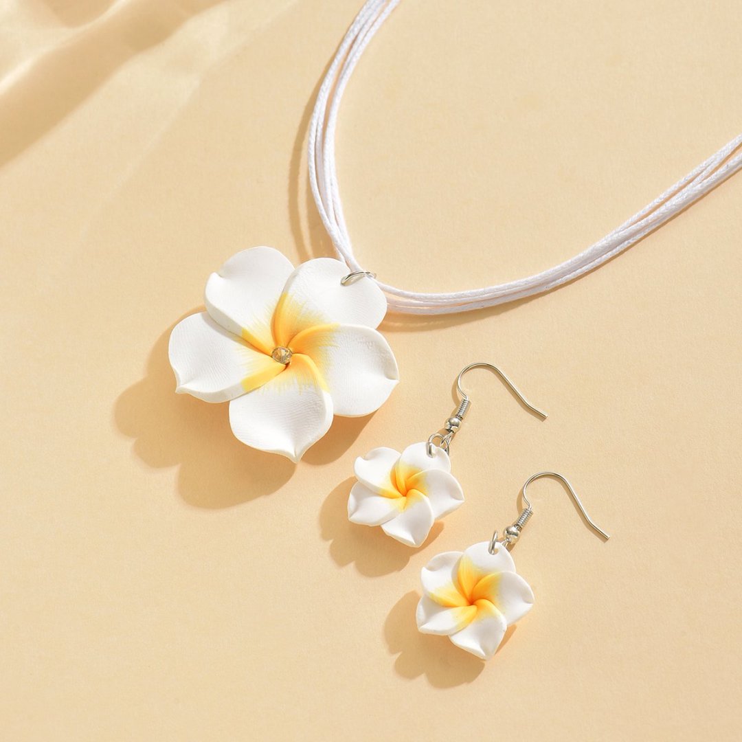 Soft Pottery Bohemian Plumeria - огляд і ціна Body Jewelry Earrings