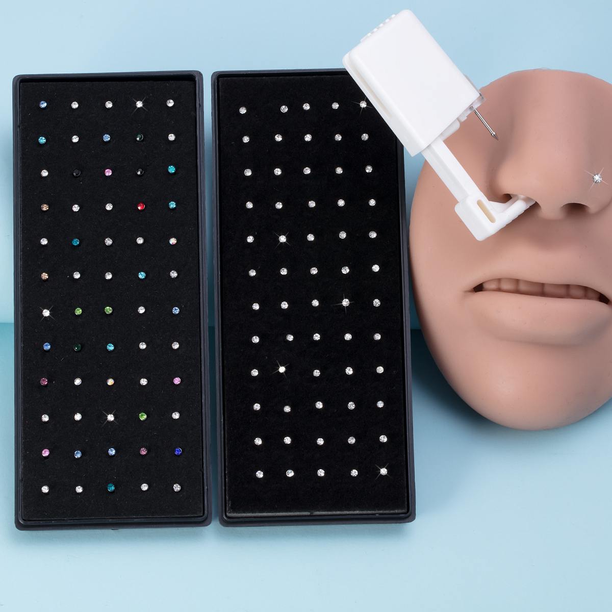 61PCS Nose Piercing Kit Includ - огляд і ціна Body Jewelry Factory