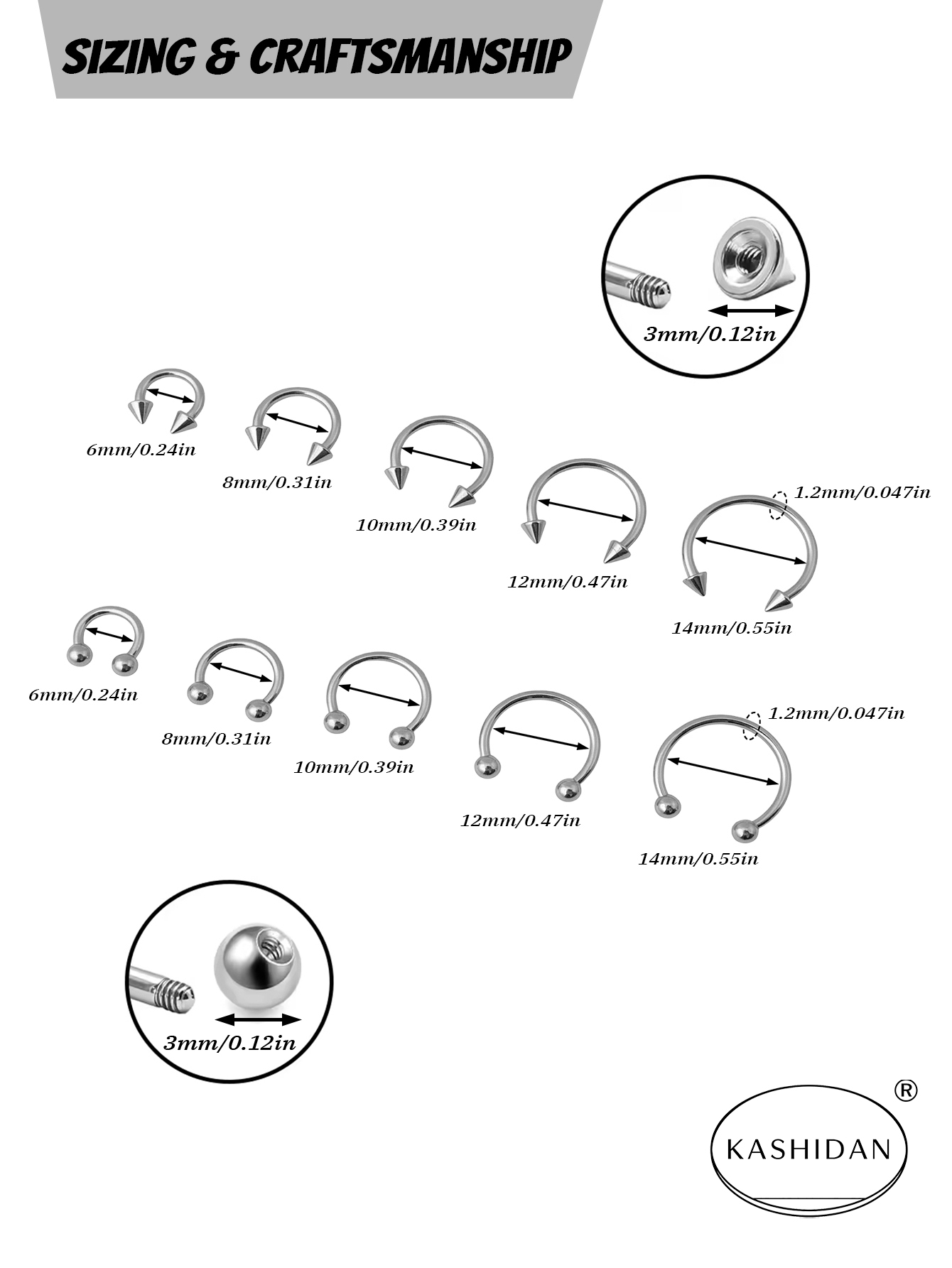 Stainless steel seamless hinge - огляд і ціна Clicker Ring Seamless