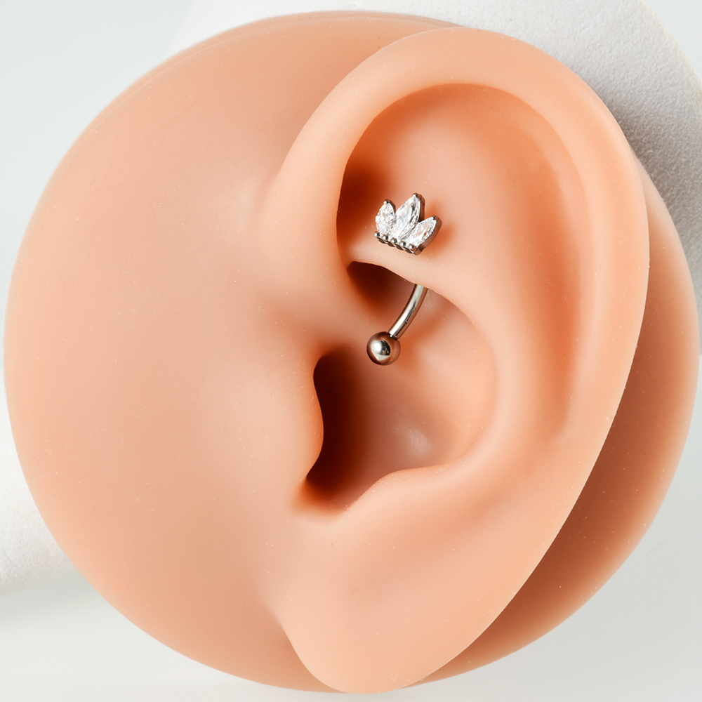 Dreamlee 1Pc G23 Titanium Rook - огляд і ціна Rook Curved Barbell