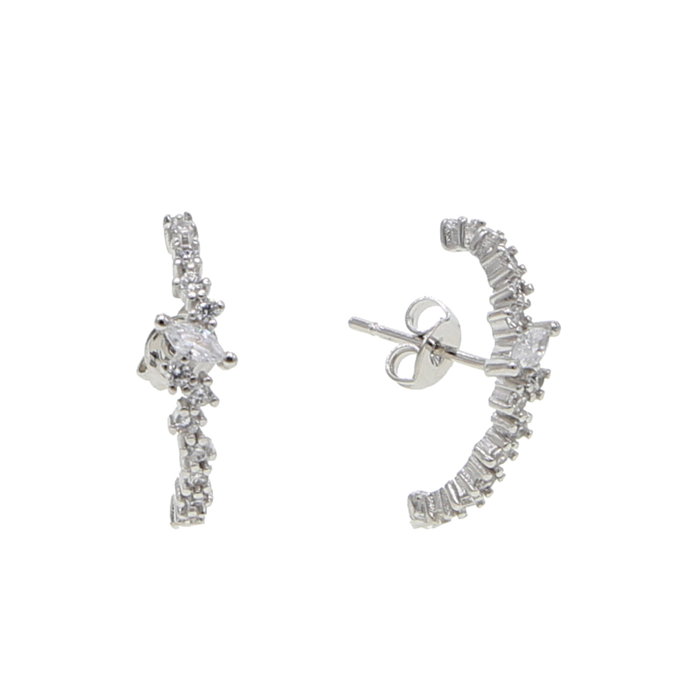 sparking bling cz cluster stud - огляд і ціна Cluster Stud Ear