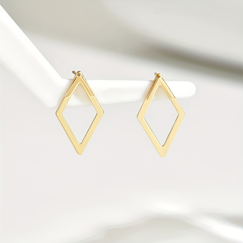 1 Pair Geometric Triangle Stud - огляд і ціна Body Jewelry Earrings