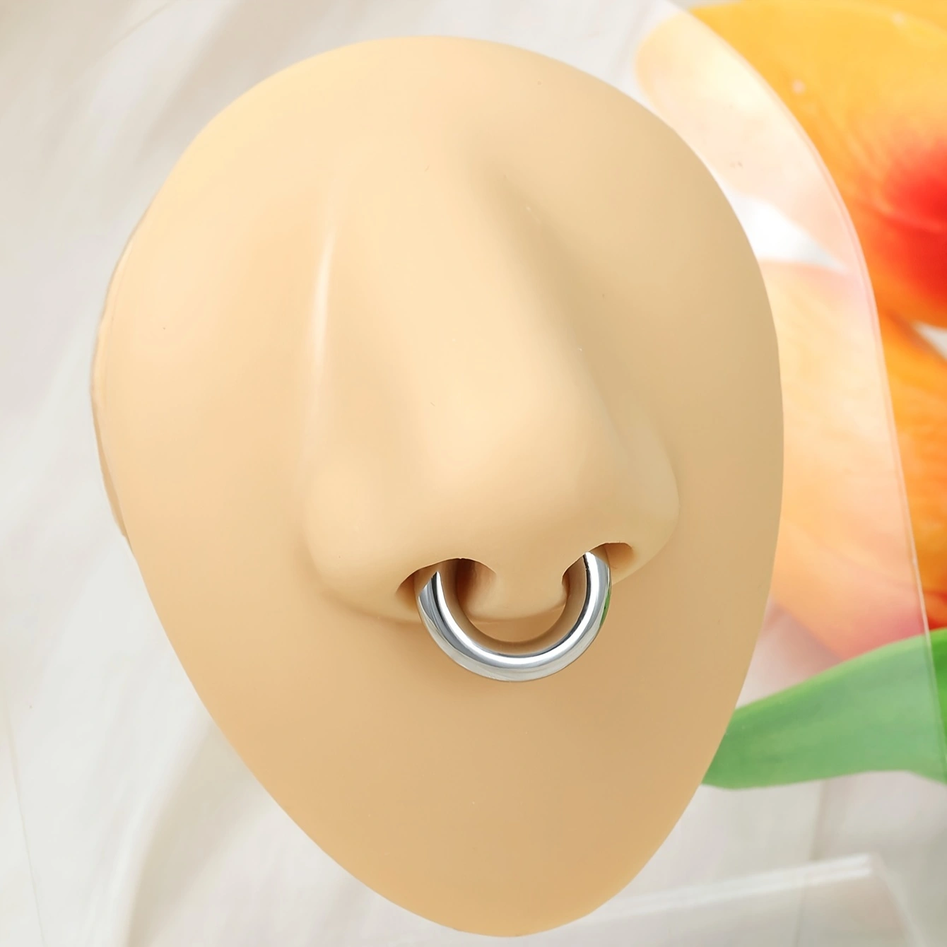 1pc Exaggerated c-Shaped Non-P - огляд і ціна Body Jewelry Earrings
