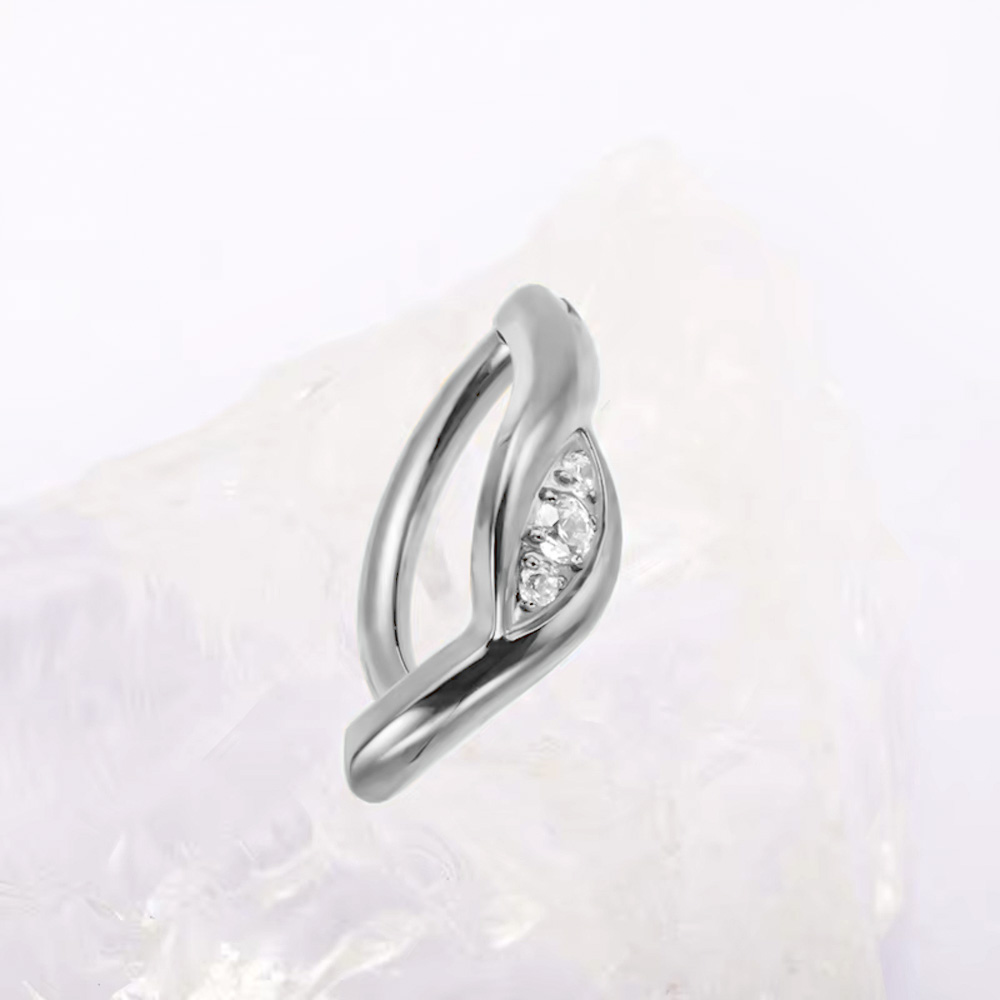 ASTM F136 Titanium 14G Hinged  - огляд і ціна Body Jewelry For Sensitive Skin