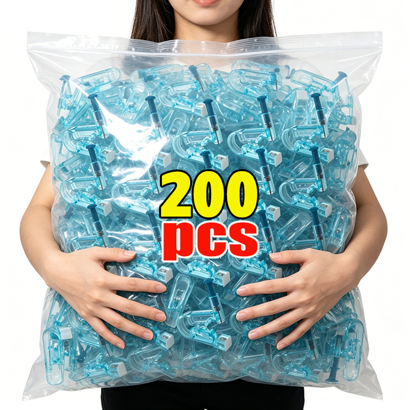 10/200pcs Disposable Blue Ear  - огляд і ціна Body Jewelry Factory