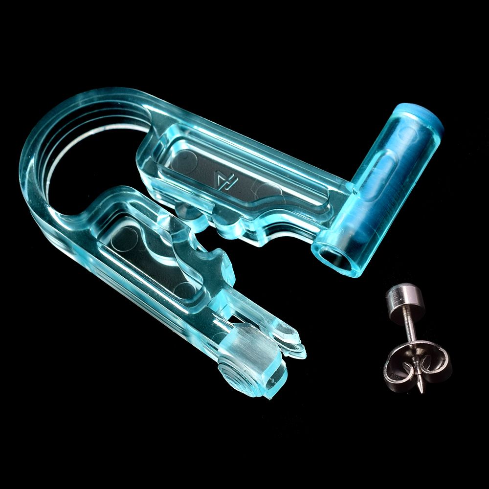 10/200pcs Disposable Blue Ear  - огляд і ціна Body Jewelry Factory