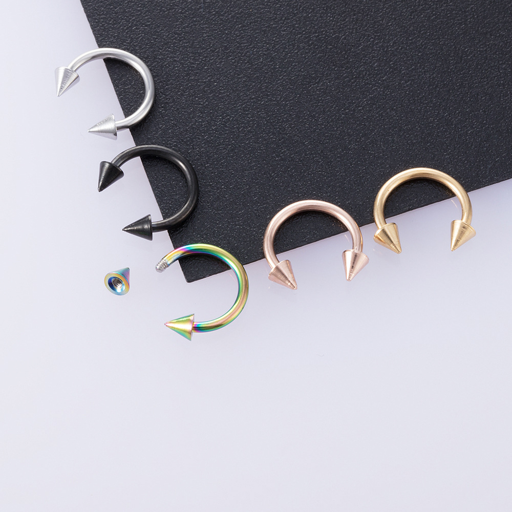 New simple stainless steel C-t - огляд і ціна Body Jewelry Types
