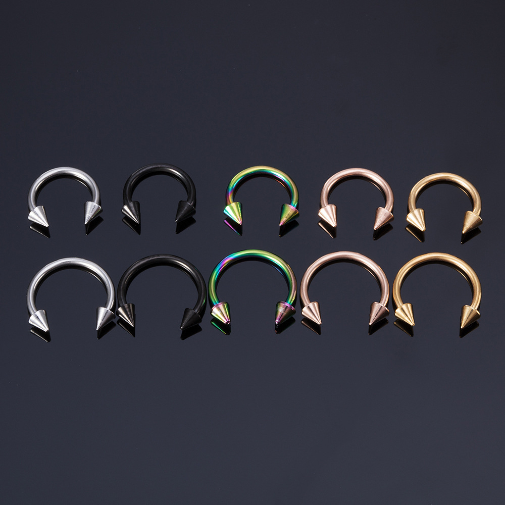 New simple stainless steel C-t - огляд і ціна Body Jewelry Types