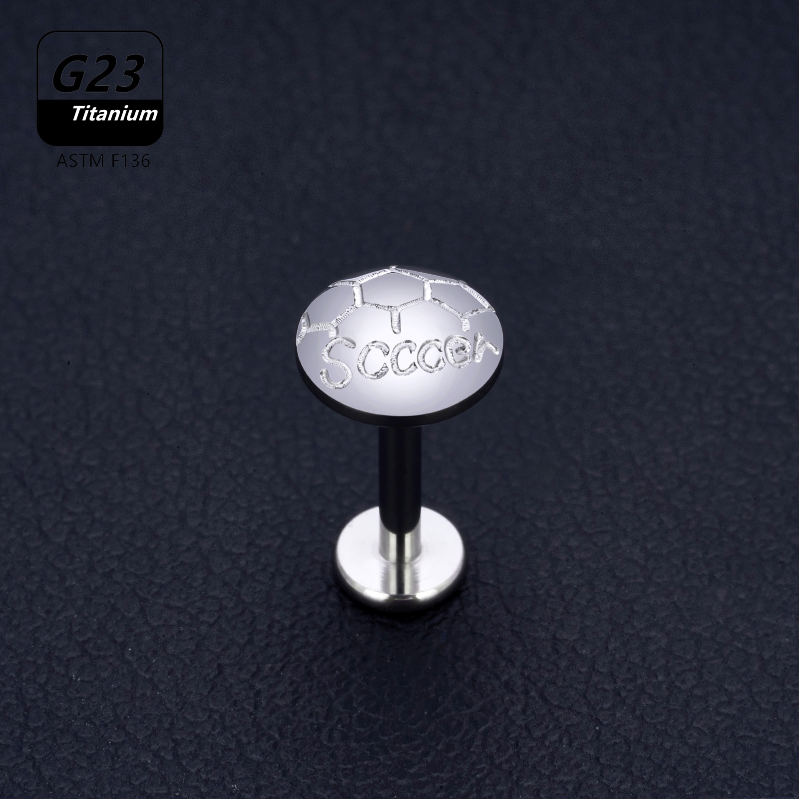 10PCS 16G G23 Titanium Stud Sk - огляд і ціна Rook Curved Barbell