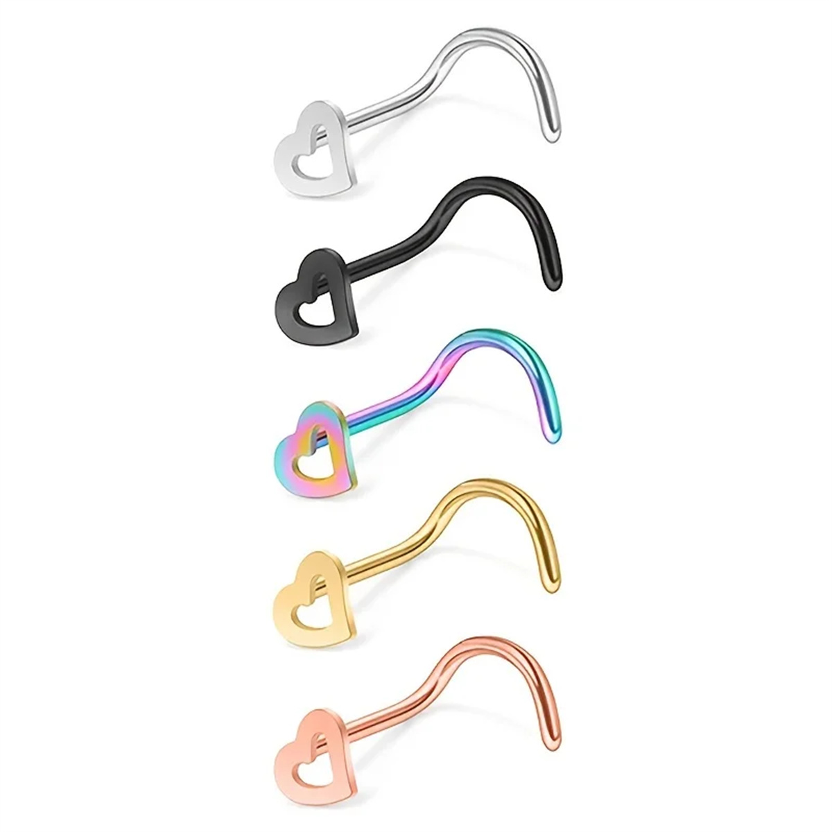 EVISPOL 5Pcs Fashion Hollow He - огляд і ціна Body Jewelry Types