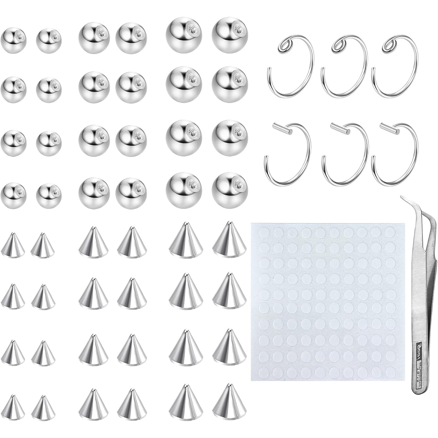 Drperfect Fake Eyebrow Ring Fa - огляд і ціна Body Jewelry Replacement Ball