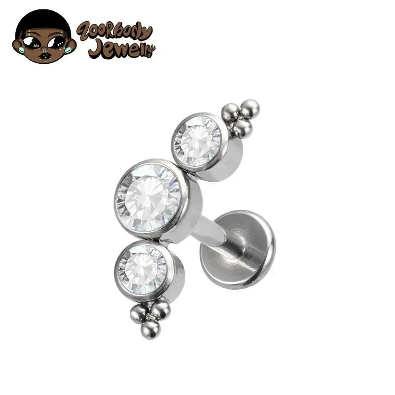 ASTM F136 Titanium Piercing 16 - огляд і ціна Cluster Stud Ear