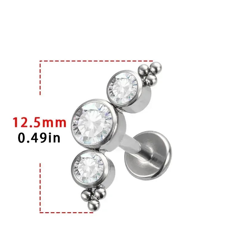 ASTM F136 Titanium Piercing 16 - огляд і ціна Cluster Stud Ear